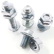 serrated flange nuts and bolts