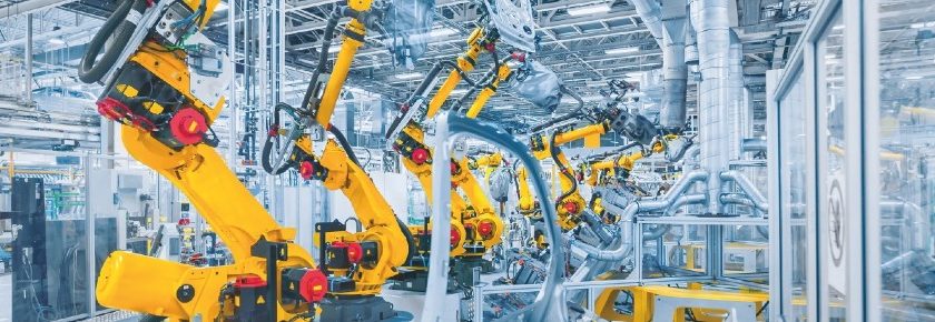 robot manufacturing arms