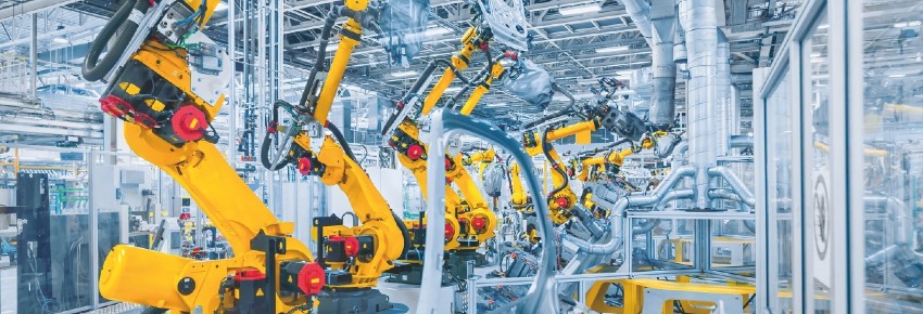 robot manufacturing arms